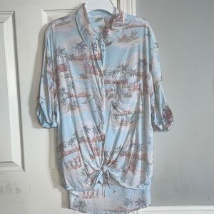 Aerie beach shirt